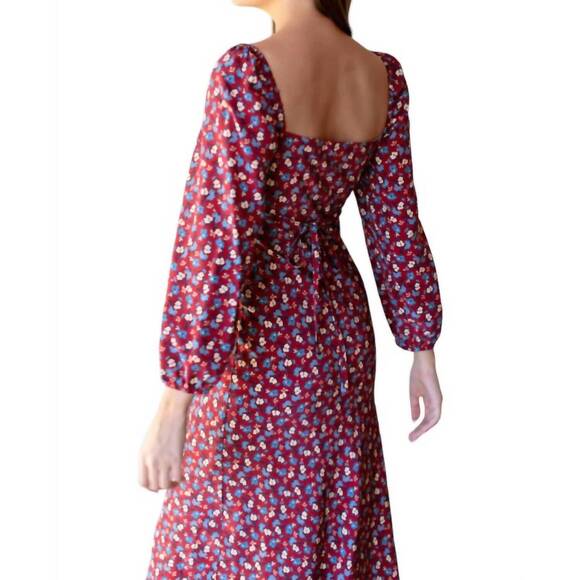 NEW EMERSON FRY franny bias dress in romey's flowers - Picture 6 of 6